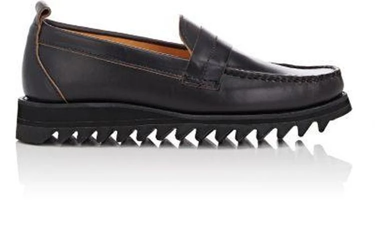 商品Barneys New York|Moc-Toe Loafers,价格¥961,第1张图片