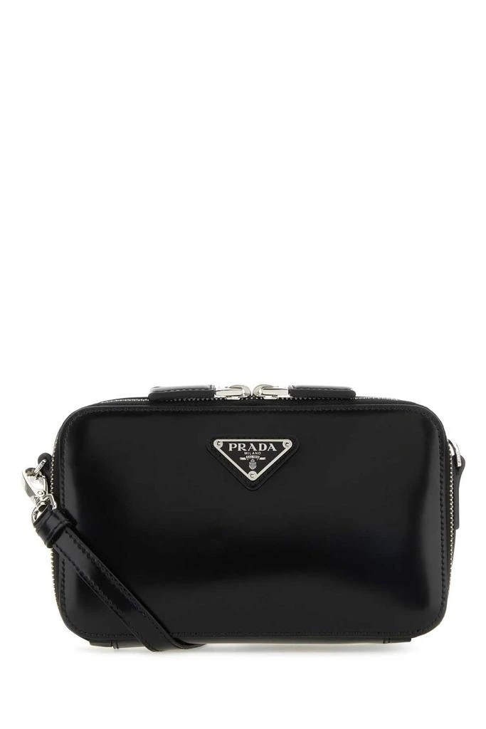 商品Prada|Prada Triangle-Logo Zipped Crossbody Bag,价格¥14120,第1张图片