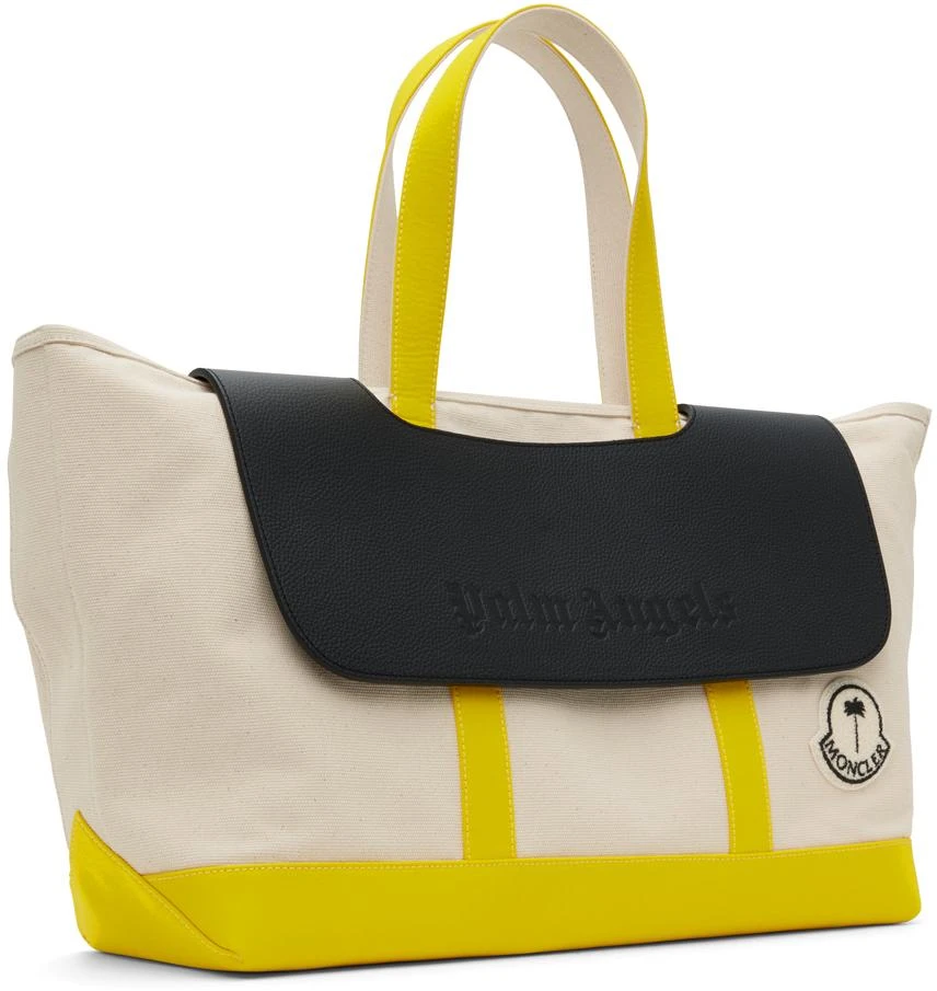 商品Moncler|Moncler x Palm Angels Off-White Canvas Tote,价格¥7123,第2张图片详细描述