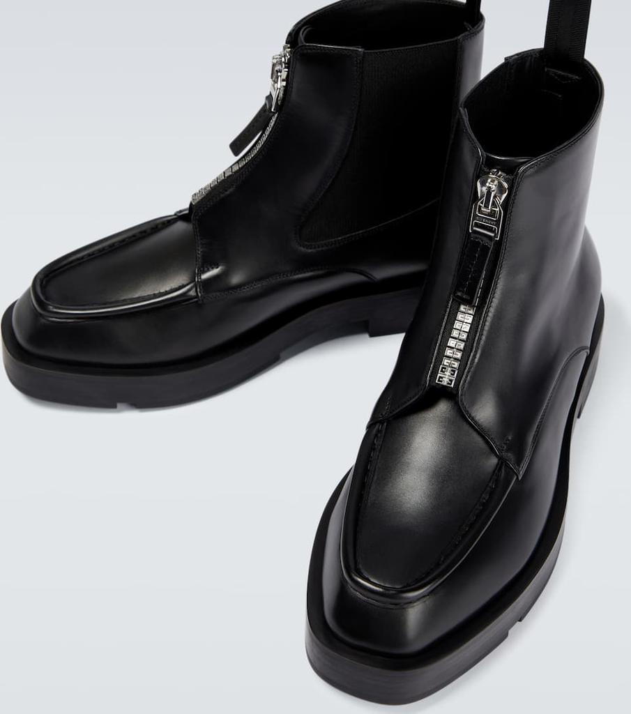 商品Givenchy|Leather ankle boots,价格¥7701,第5张图片详细描述