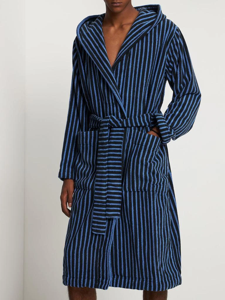 商品Tekla|Black & Blue Bathrobe,价格¥1702,第2张图片详细描述