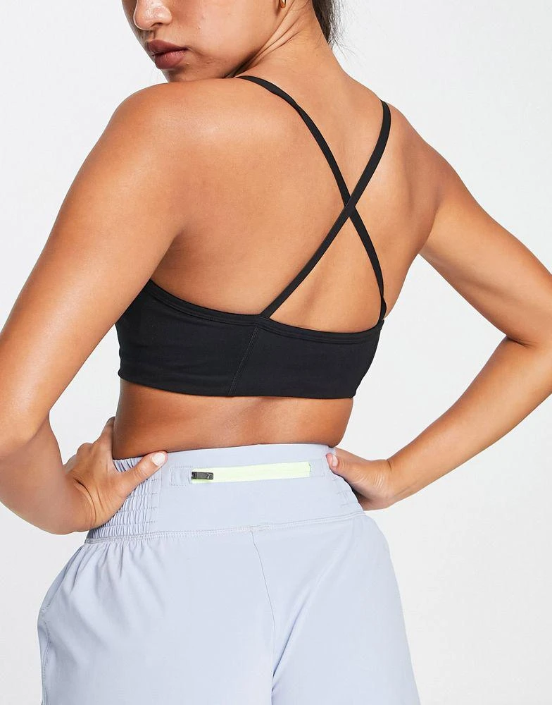商品Puma|Puma Yoga Studio low support foundation sports bra in black,价格¥215,第3张图片详细描述