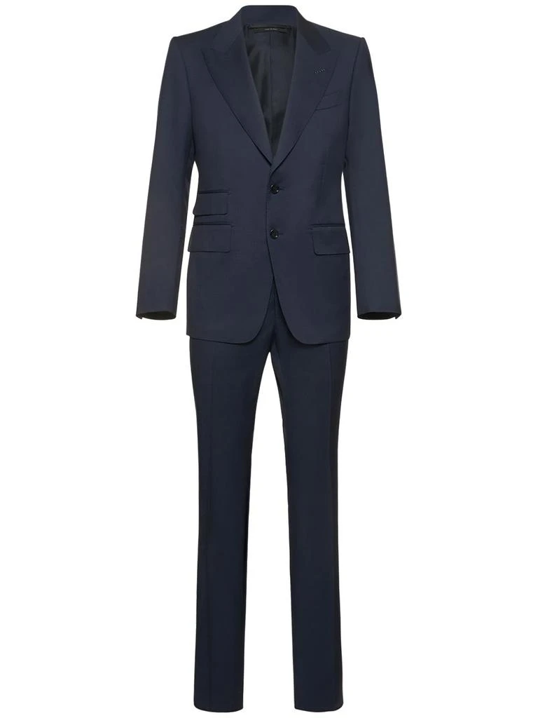 商品Tom Ford|Shelton Micro Pin Point Suit,价格¥36703,第1张图片