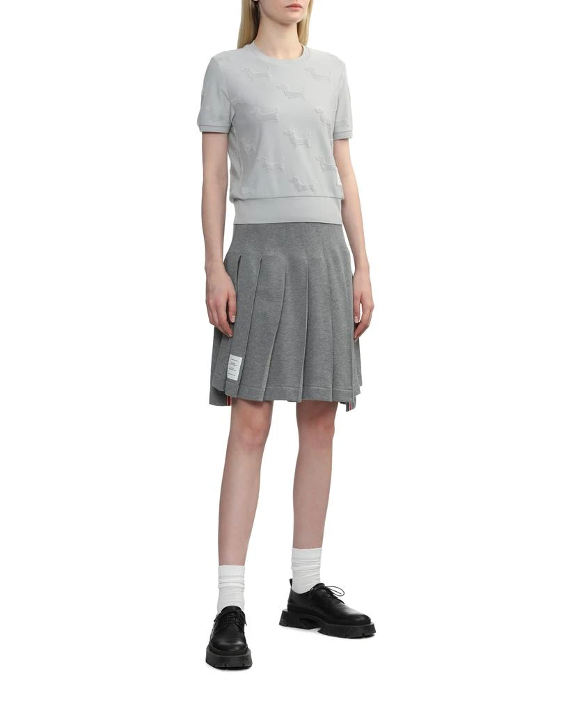 商品Thom Browne|All-over dog embroidered tee,价格¥4563,第2张图片详细描述