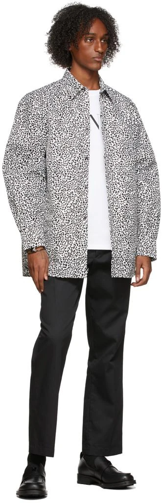 商品Valentino|White & Black Leopard Pattern Jacket,价格¥2475,第4张图片详细描述