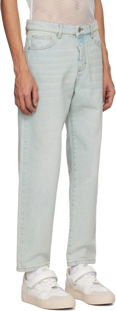 商品AMI|Blue Tapered Jeans,价格¥2526,第2张图片详�细描述
