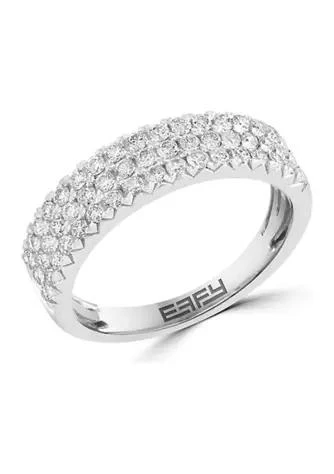 商品Effy|3 4 Ct. T.w. Diamond Band In 14K White Gold,价格¥7092,第1张图片