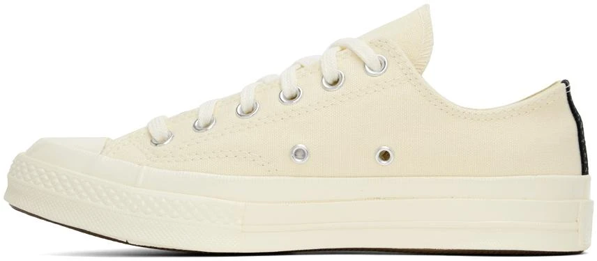 商品Comme des Garcons|Off-White Converse Edition Chuck 70 Low Top Sneakers,价格¥1191,第3张图片详细描述