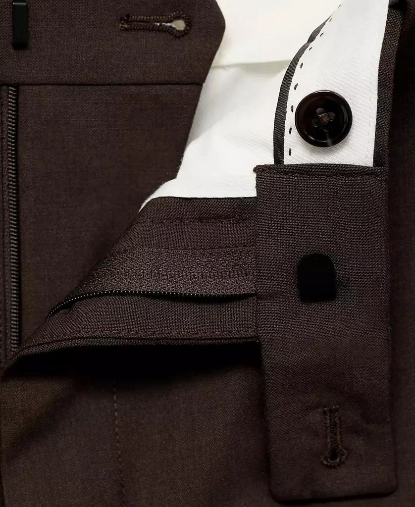 商品Mango|Men's Slim-Fit Wool Suit Pants,价格¥884,第2张图片详细描述