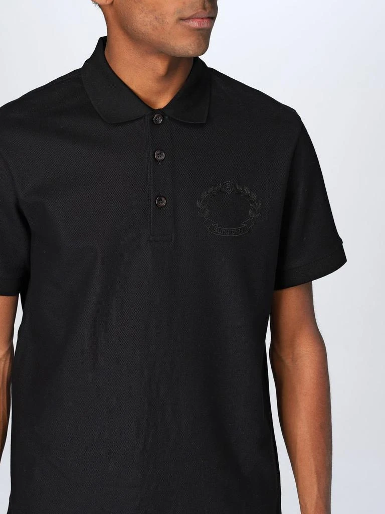 商品Burberry|Burberry cotton polo shirt,价格¥3692,第5张图片详细描述