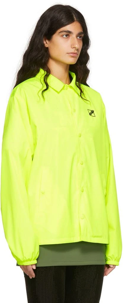 商品We11done|Yellow Polyester Windbreaker Jacket,价格¥954,第2张图片详细描述
