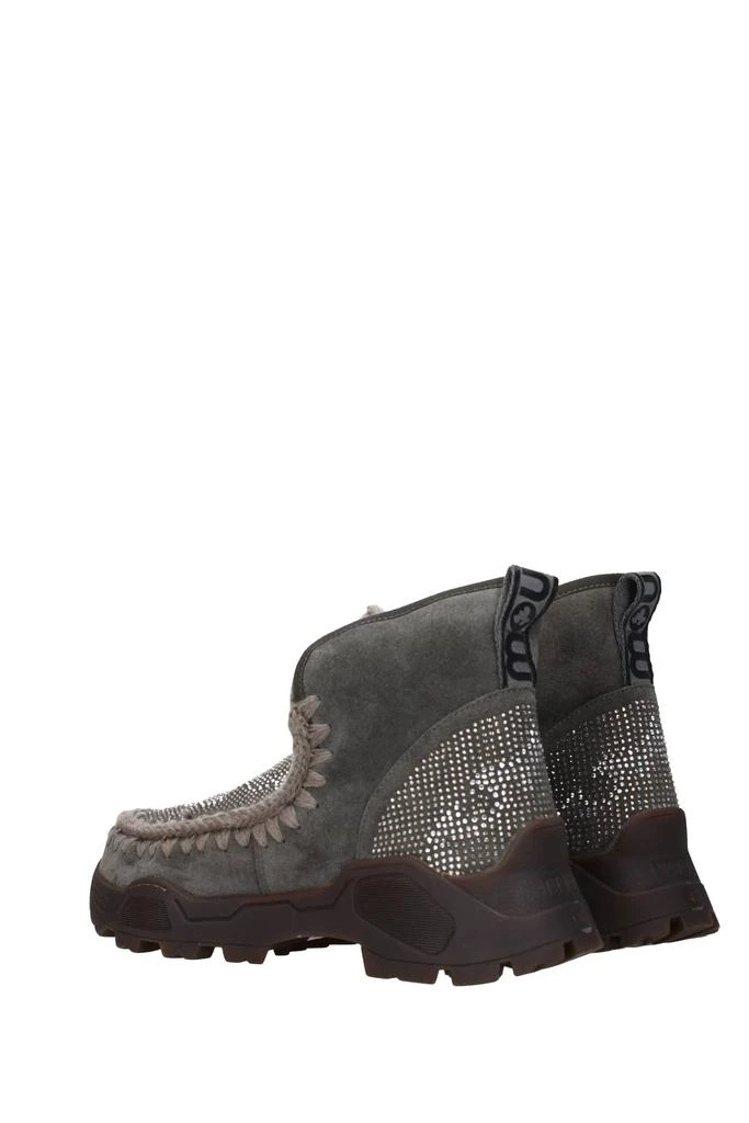 商品Mou|Ankle boots Suede Gray,价格¥1352,第4张图片详细描述