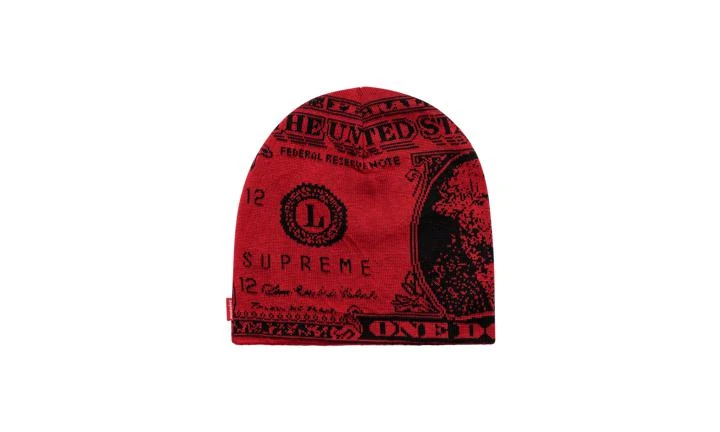 商品Supreme|Supreme Dollar Beanie,价格¥673,第1张图片