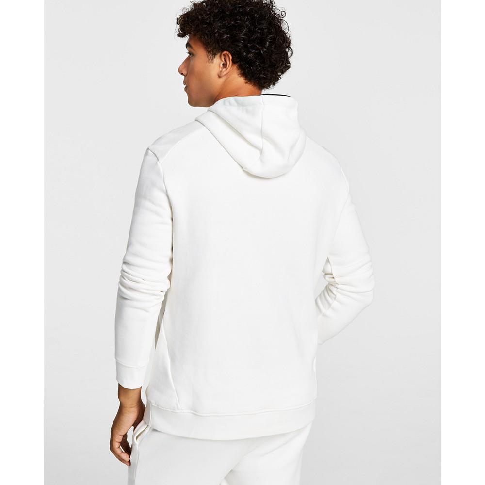 商品GUESS|Men's Lucky Logo-Patch Hooded Sweatshirt,价格¥528,第4张图片详细描述