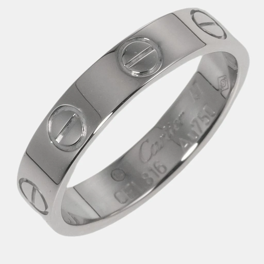 商品[二手商品] Cartier|Cartier Love 18K White Gold Ring EU 47,价格¥5718,第1张图片