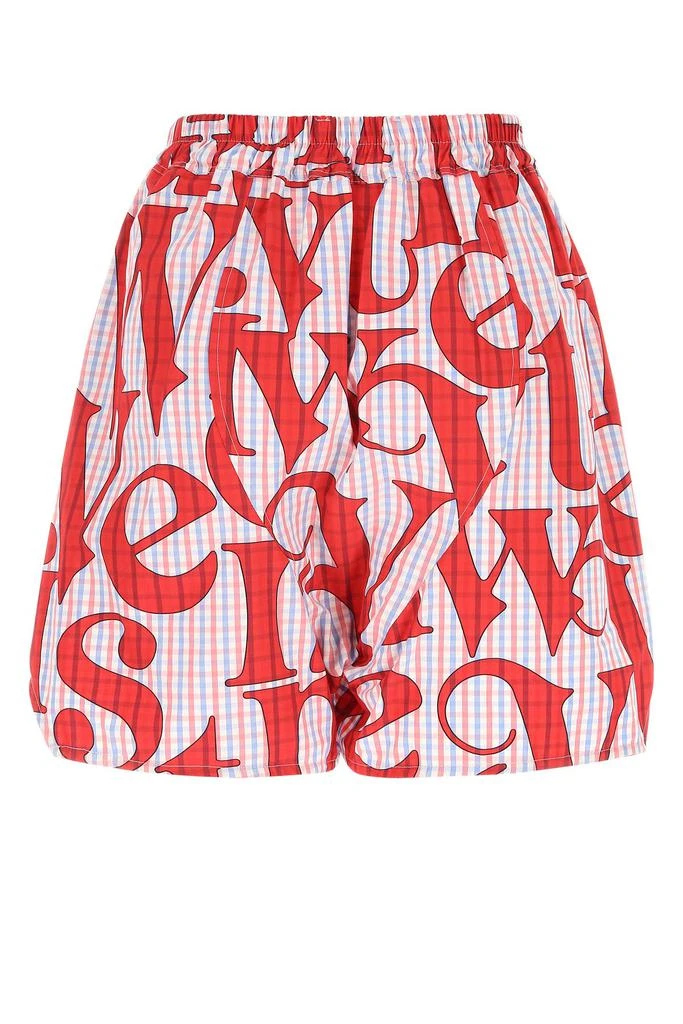 商品Vivienne Westwood|Printed poplin Romario shorts,价格¥1843,第1张图片