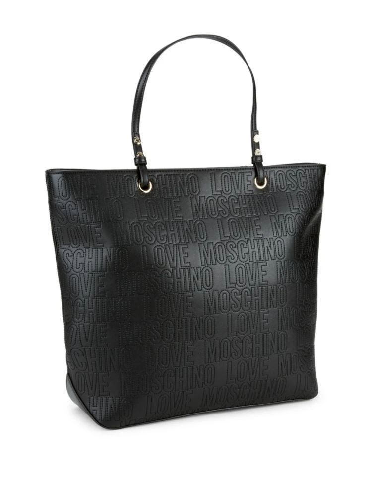 商品Moschino|Embossed Tote,价格¥944,第4张图片详细描述