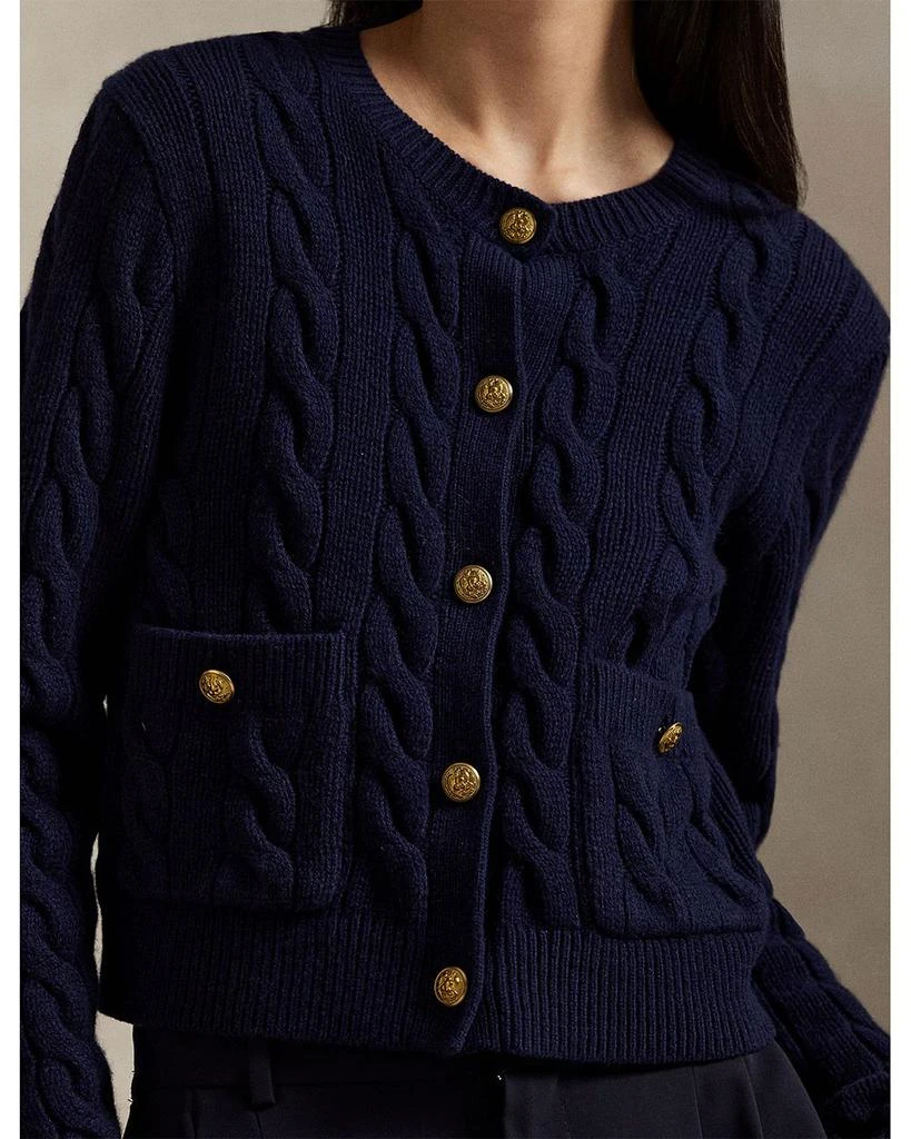 Cable Wool Cashmere Cardigan 商品