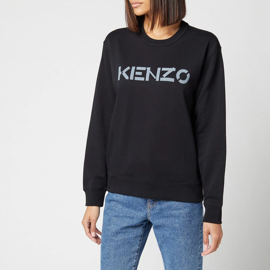 商品Kenzo|KENZO Women's Logo Classic Sweatshirt - Black,价格¥787,第1张图片