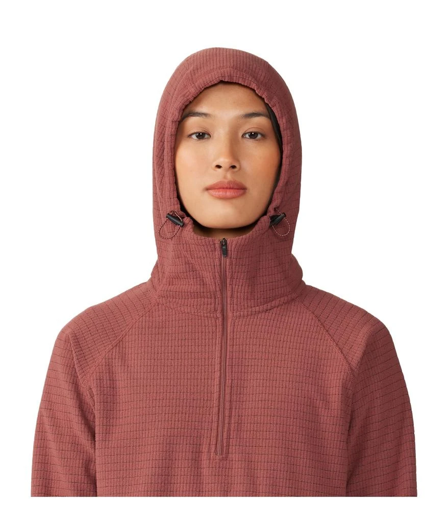 商品Mountain Hardwear|Summit Grid™ 1/2 Zip Hoodie,价格¥667,第4张图片详细描述