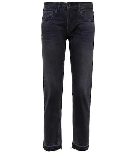 商品AG Jeans|Girlfriend中腰修身牛仔裤,价格¥1507,第1张图片