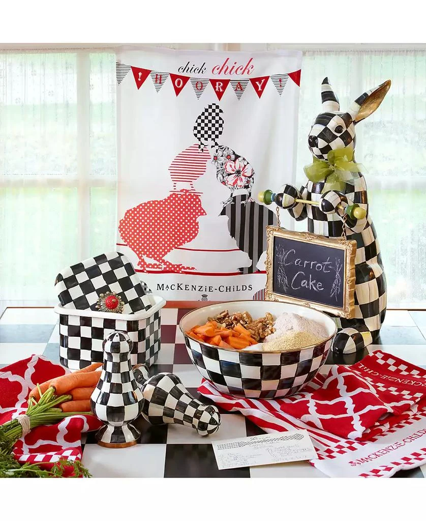 商品MacKenzie-Childs|Courtly Check Recipe Box,价格¥972,第4张图片详细描述