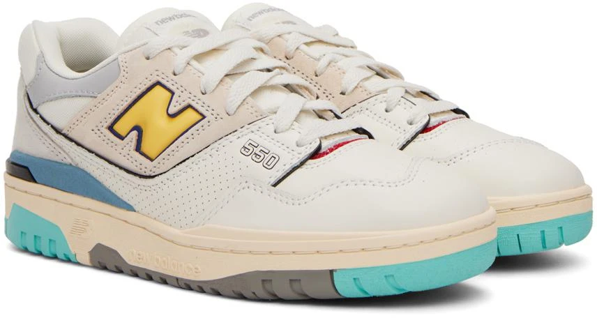 商品New Balance|Off-White 550 Sneakers,价格¥612,第4张图片详细描述