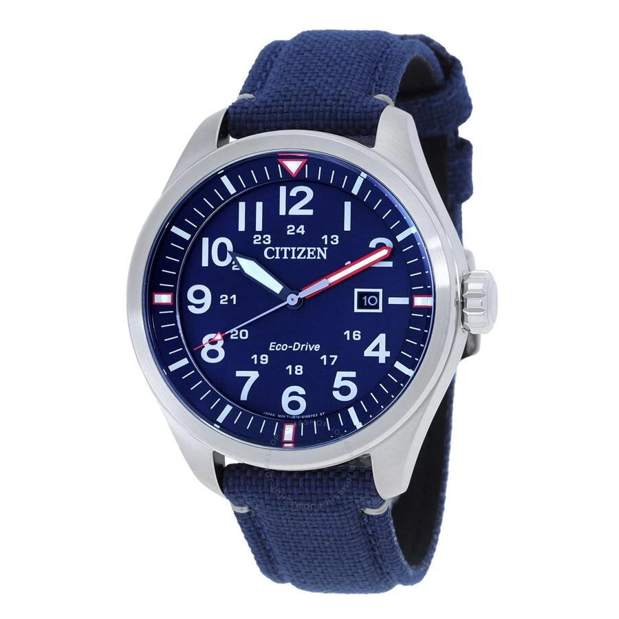 商品Citizen|Eco-Drive Blue Dial Men's Watch AW5000-16L,价格¥746,第1张图片