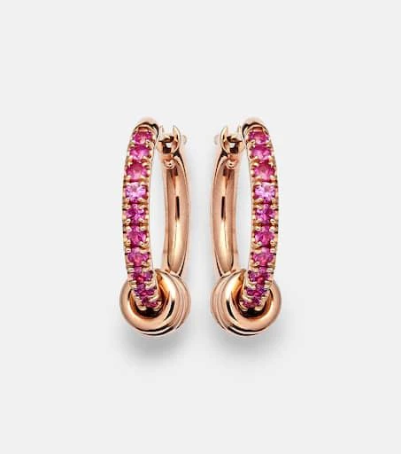 商品Spinelli Kilcollin|Ara 18kt rose gold earrings with sapphires,价格¥38981,第1张图片