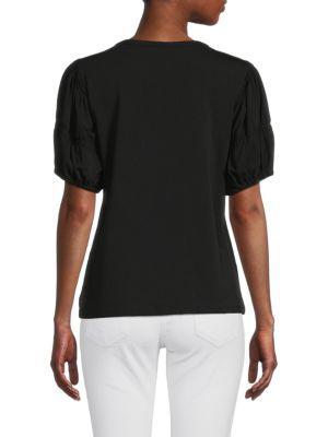 商品Karl Lagerfeld Paris|Embellished Sunglasses T Shirt,价格¥375,第2张图片详细描述