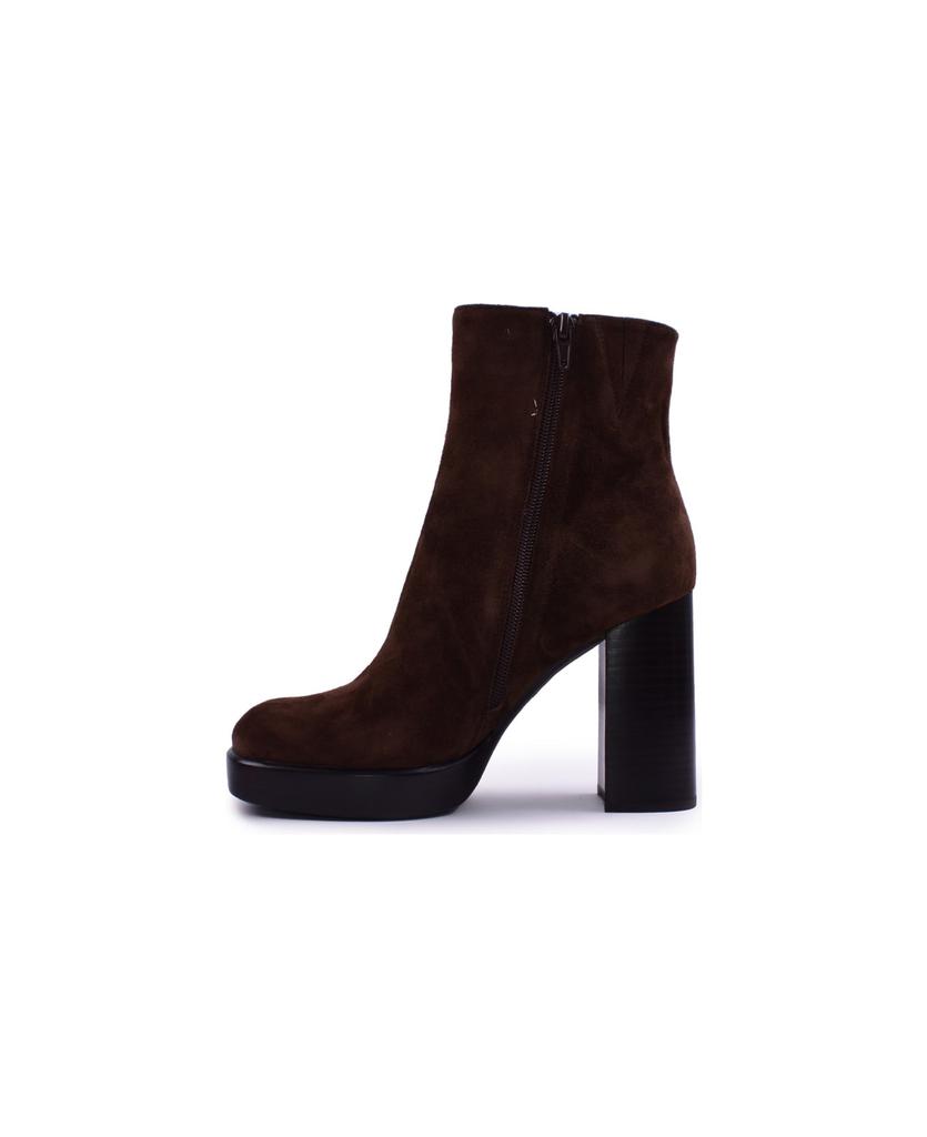 Jeffrey Campbell Womens Sahar Brown Ankle Boots商品第5张图片规格展示