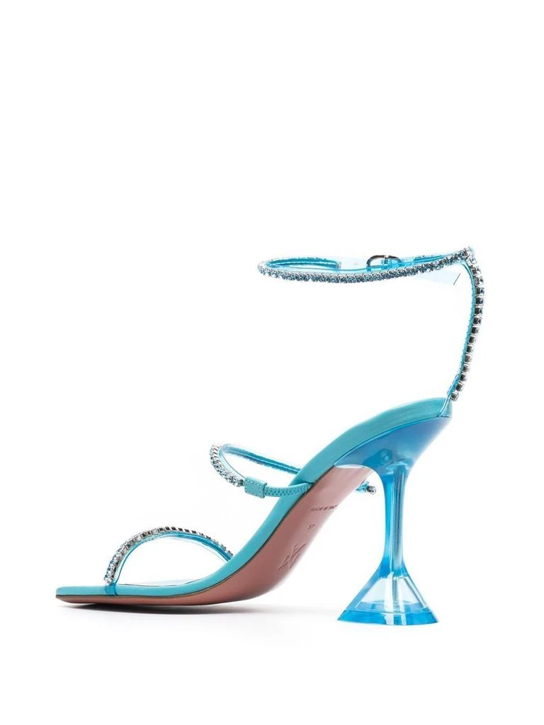 商品Amina Muaddi|AMINA MUADDI - Gilda Glass Heel Sandals,价格¥8709,第2张图片详细描述