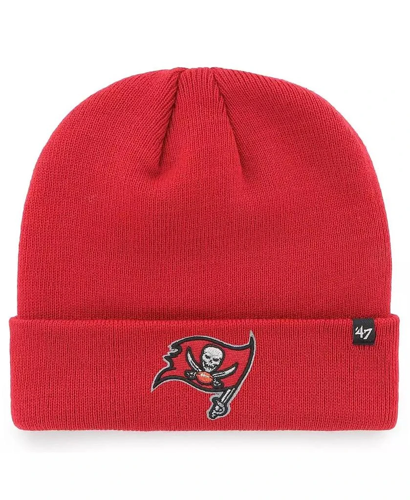 商品47 Brand|Men's Red Tampa Bay Buccaneers Secondary Basic Cuffed Knit Hat,价格¥208,第1张图片