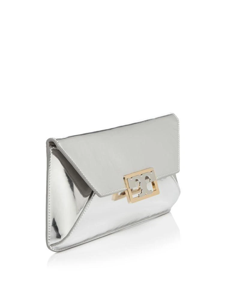 商品Tory Burch|Gigi Metallic Patent Leather Clutch,价格¥1870,第2张图片详细描述