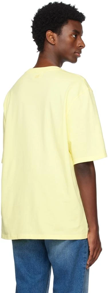 商品AMI|SSENSE Exclusive Yellow Ami de Cœur T-Shirt,价格¥762,第3张图片详细描述