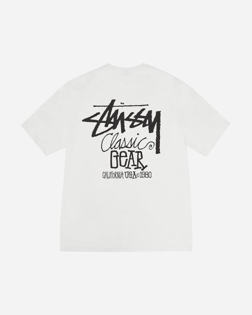 商品STUSSY|Men's Classic Gear Pigment Dyed T-Shirt Natural,价格¥347,第2张图片详细描述