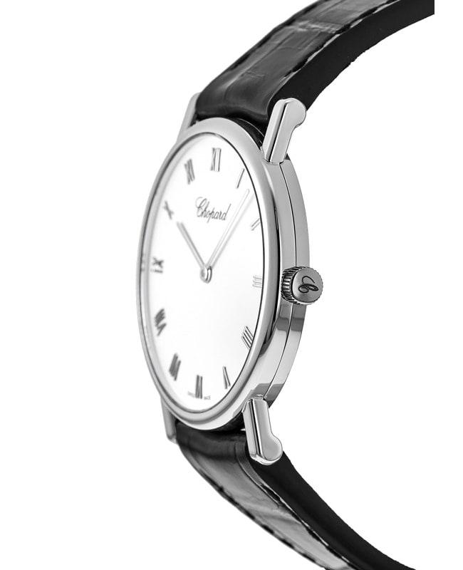 Chopard Classique Homme 18kt White Gold Leather Strap  Women's Watch 163154-1001商品第3张图片规格展示