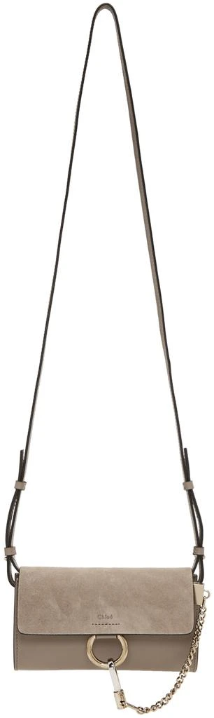 商品Chloé|Grey Faye 链条钱包,价格¥6217,第1张图片