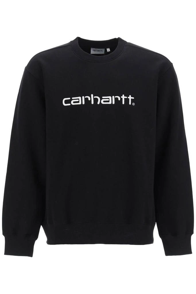 商品Carhartt WIP|Crew-neck sweatshirt with logo embroidery,价格¥322,第1张图片