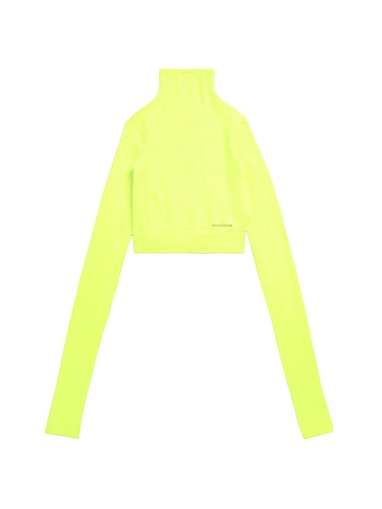 商品Balenciaga|Cropped Turtleneck T-Shirt,价格¥3503,第1张图片