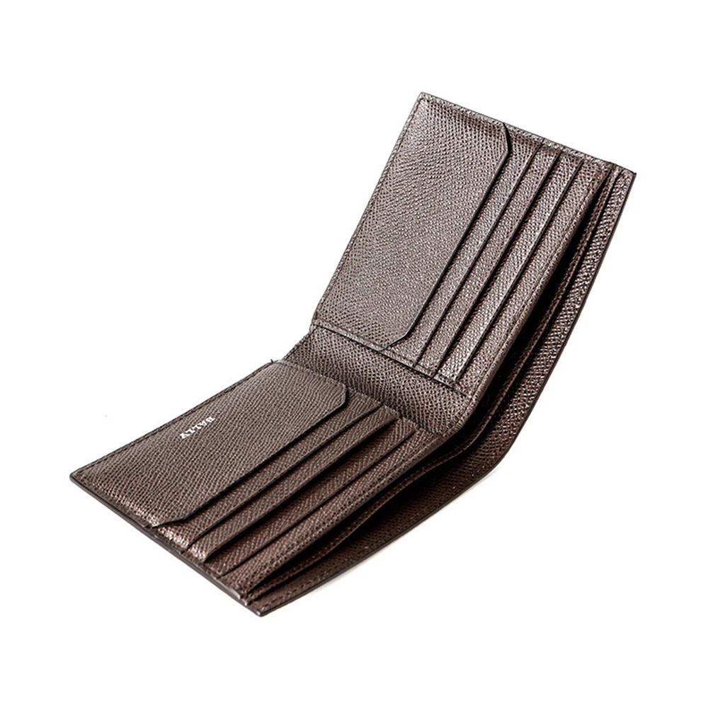 BALLY 男士深棕色牛皮短款钱包 6236532 商品