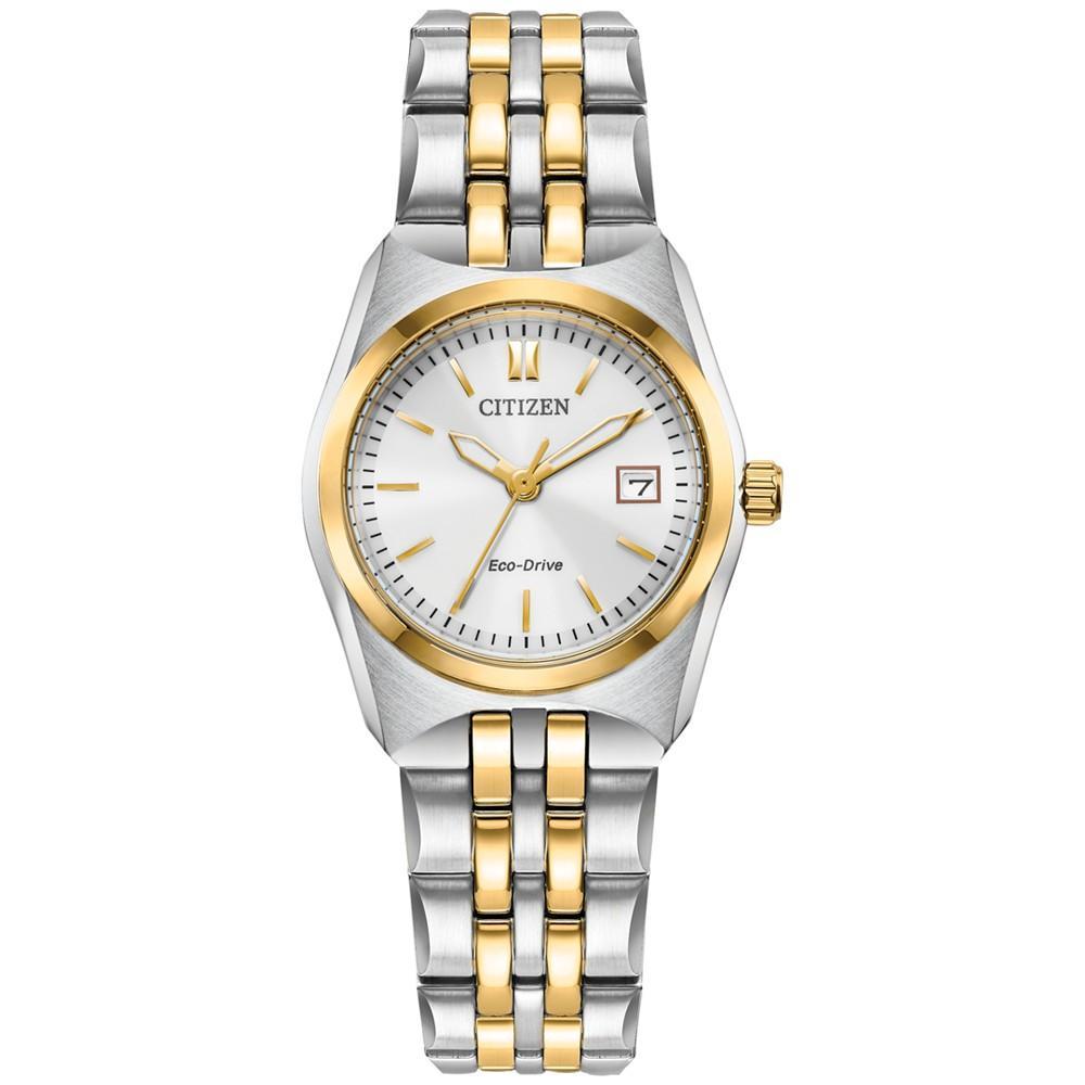 商品Citizen|Eco-Drive Women's Corso Two-Tone Stainless Steel Bracelet Watch 28mm,价格¥1651,第1张图片