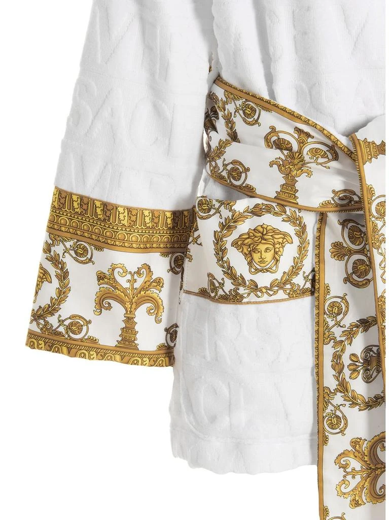 商品Versace|Versace Baroque Printed Belted Waist Robe,价格¥2881,第4张图片详细描述