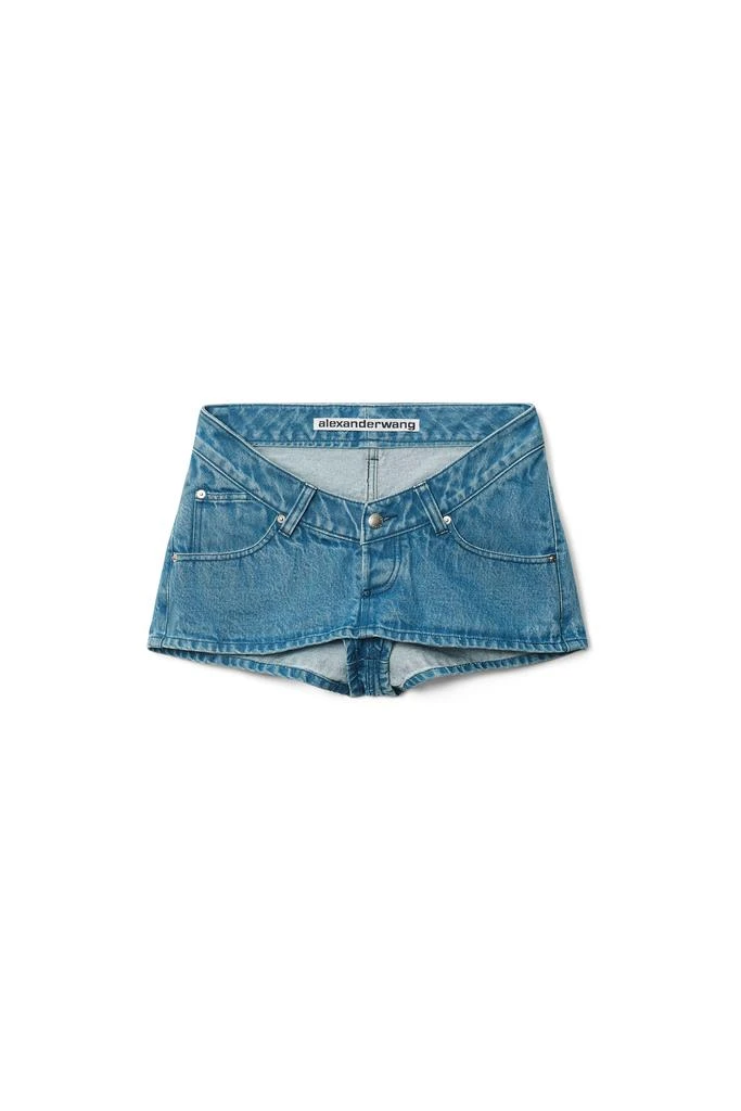 商品Alexander Wang|PLUNGING SKORT IN DENIM,价格¥1135,第1张图片