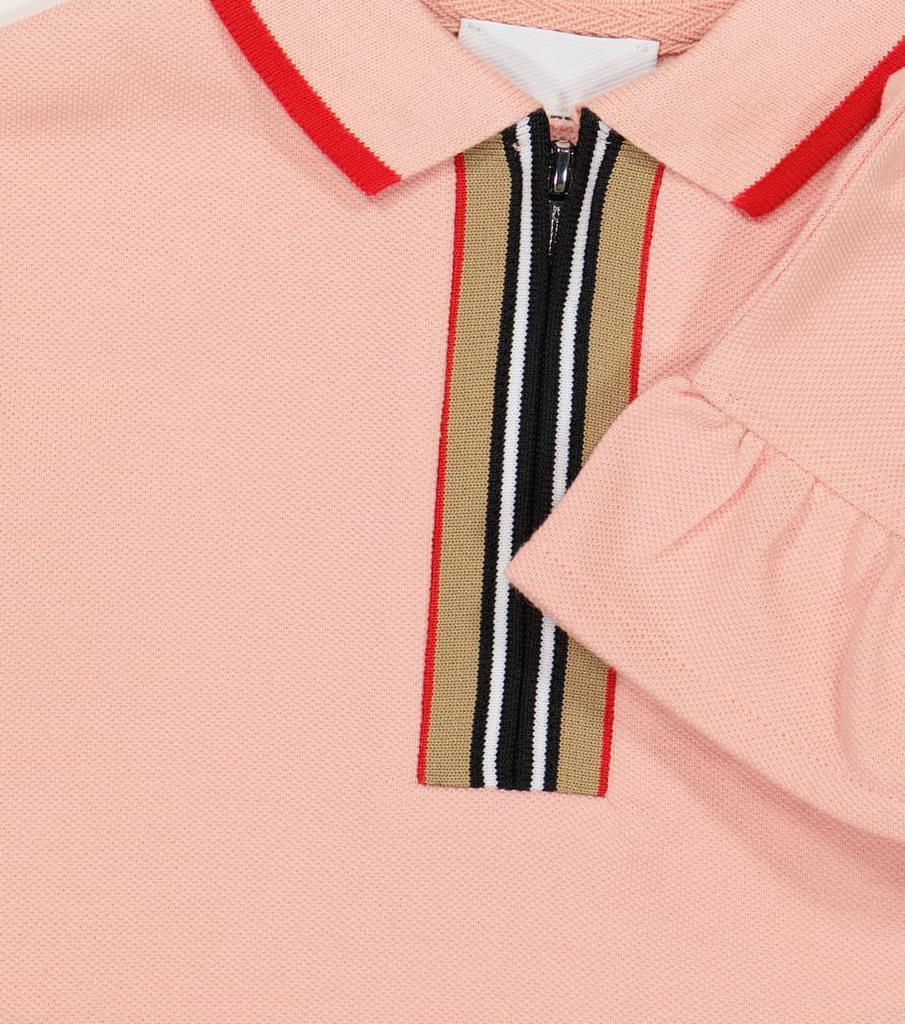 商品Burberry|婴幼儿 — Icon Stripe珠地布Polo衫,价格¥1003,第5张图片详细描述