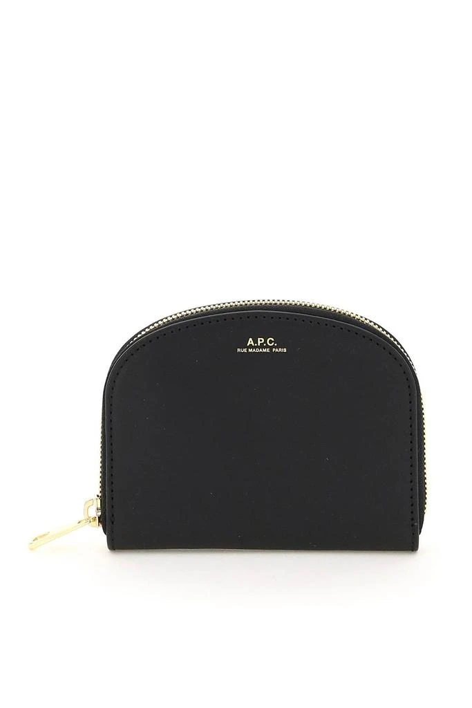 商品A.P.C.|A.P.C. Demi Lune Compact Wallet,价格¥1147,第1张图片