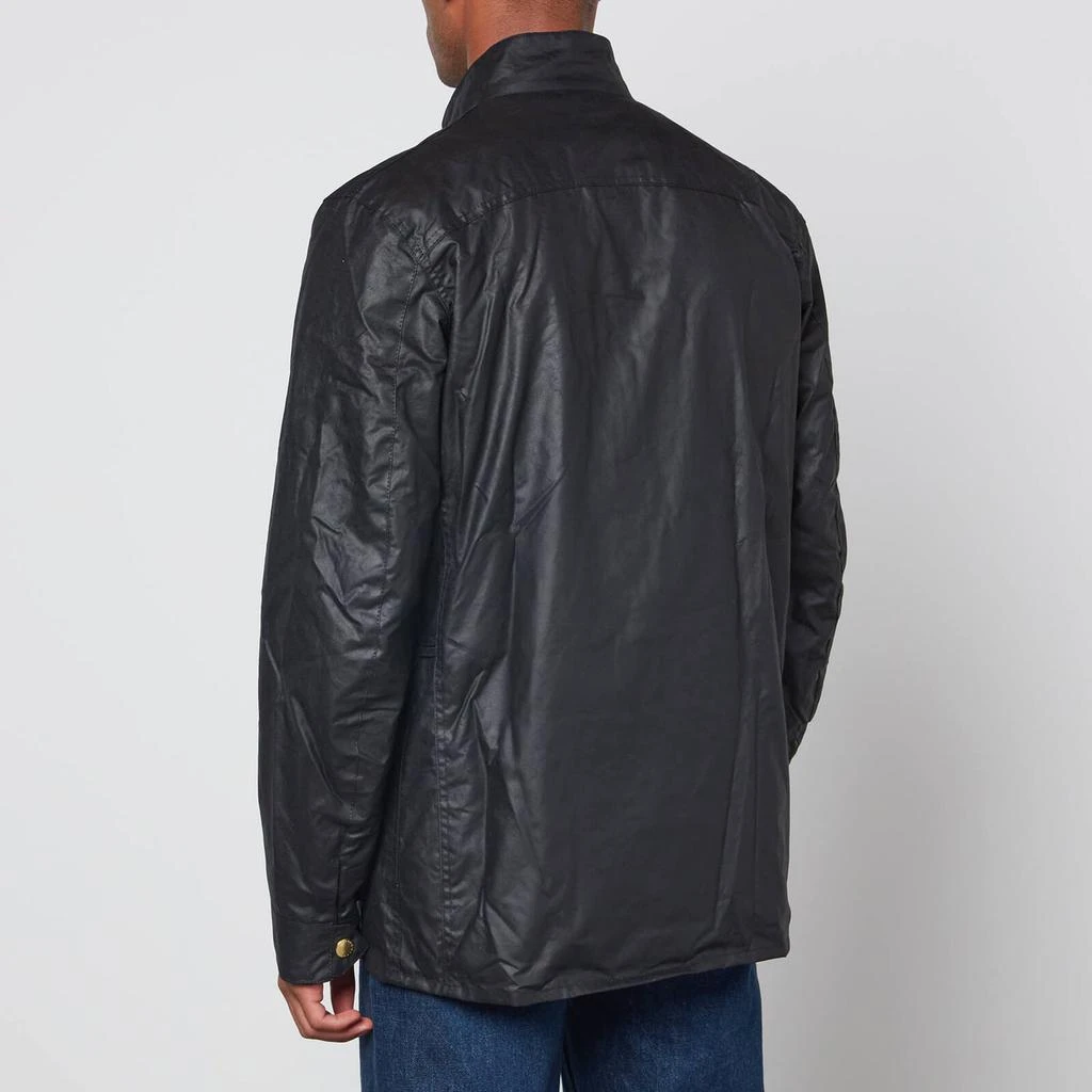 商品Barbour|Barbour International Union Jack Waxed Cotton Jacket,价格¥2175,第2张图片详细描述