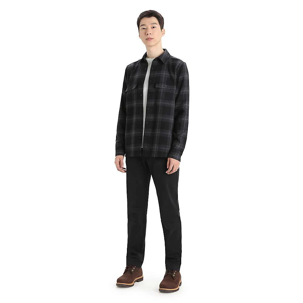 Icebreaker Men's Dawnder LS Flannel Shirt Plaid 商品