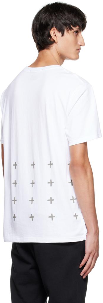 白色 Saint Kash T 恤商品第3张图片规格展示