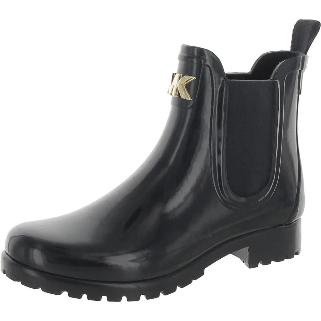 商品Michael Kors|MICHAEL Michael Kors Womens Sidney Round Toe Pull On Rain Boots,价格¥207,第2张图片详细描述